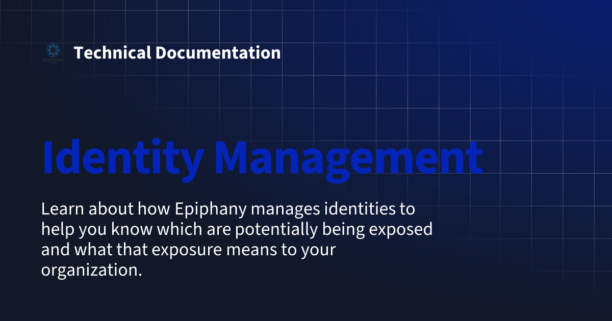 Identity Management | Technical Documentation
