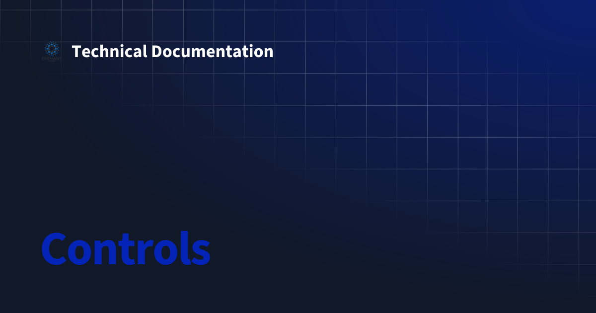 Controls | Technical Documentation